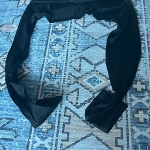 SHEIN Black Sheer Scarf